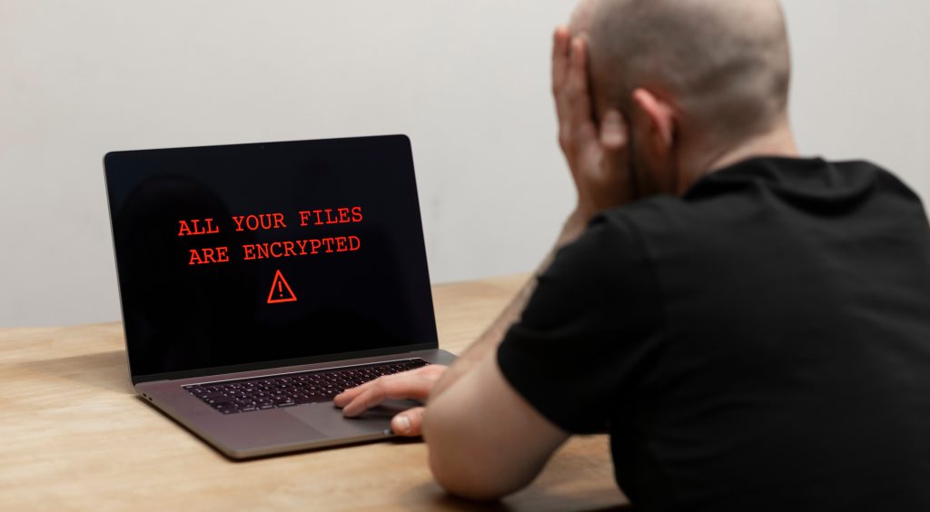 atak hackerski - ransomware